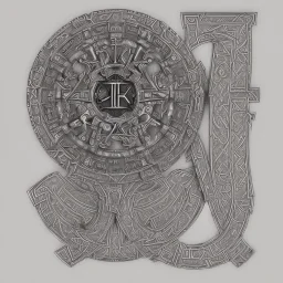 Book of Kells Chi Rho monogram, highly detailed illustration, realistic render, 8 k, micro detail, intricate, elegant, centered, digital painting, Artstation, smooth, sharp focus, illustration, artgerm