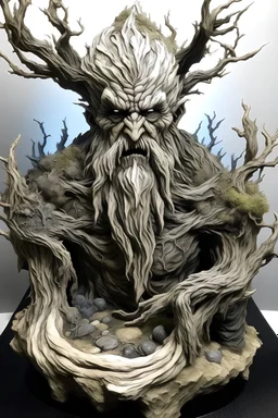 Aetherborn from Dungeons and Dragons made of Ash