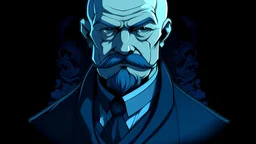 BLUE DARK ANIME LENIN MIYAZAKI STYLE