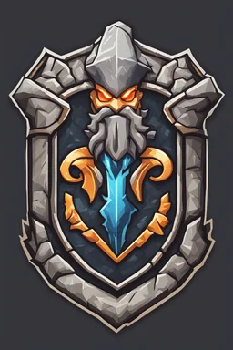 Logo for a discord server for the Stoneworks PvP Guild