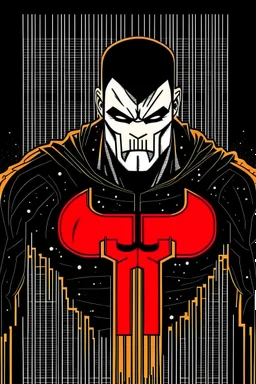 punisher sku;; gm in the style of Hiroshi Nagai