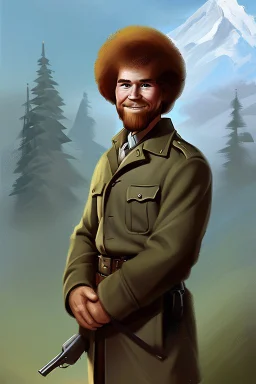 Bob Ross in world war 2