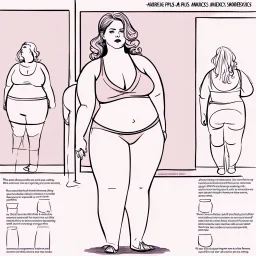 Plus-size anorexics