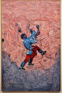 trust the free fall; Analytic Cubism; Philip Guston; neo-surrealistic optical art
