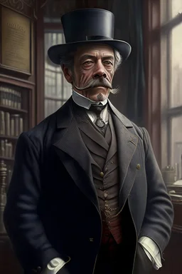 a Victorian man businessman