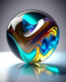 AI glass marble art realisticv2 surrealism 4k resolution
