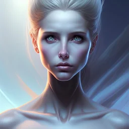 artgerm, joshua middleton comic cover art, pretty sarah michelle gellar superhero, very pale white skin, asymmetrical black spot covering left eye only, no spot right eye white around right eye