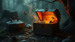 The secrets of life and everything in it, locked away in a small locked chest just waiting to Burst out