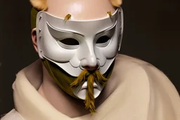 anonymous cyber Mask by pontormo