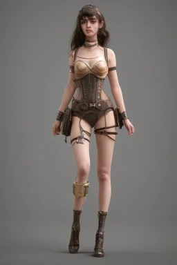 body anormal steampunk girl