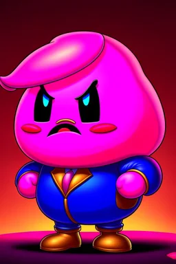 donald trump turning into kirby