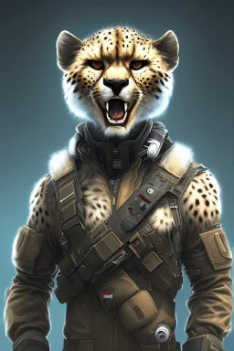 Bf4 russian engineer but it's furry cheetah