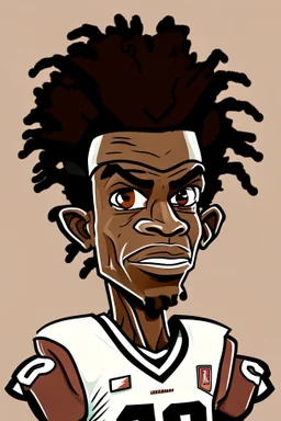 Nicholas Jackson Footballer ,cartoon 2d