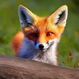 Foxes rainbow adoreable