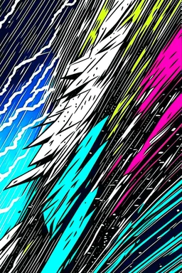 masterpiece, best quality, Siberian Quill, simple logo background, in the style of japanese manga, duotone, professional quality panting, ultra detailed, joyful lightning, multiple colors with some shades, half body shot