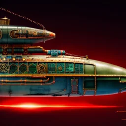 fullbody Drawing of 'sketch of Steampunk Submarine vehicle',intricate detail,andrea bonelli,Kilian Eng,Ohrai,evan lee,Aleksandr Sidelnikov,KyuYong Eom,three quarters frontal aerial view,toned colors,16k