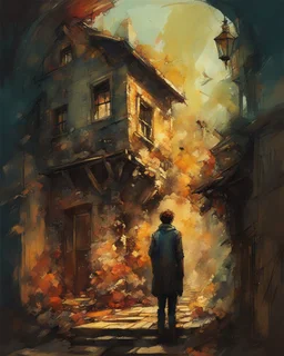 a collection of poems, a window into the world of fairy tales, a set of dreams, a light watercolor sketch, by Leonid Afremov & Benedick Bana & Atelier Olschinsky & Ian McQue