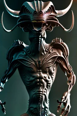 alien, demon, 8k, finely detailed, photo realistic.