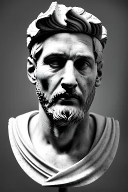 Ultra Realistic image, roman sculpture, white luxury marble material, Lionel Messi, Laurel leaves wreath, miguel angel style, chisel style, emperador, waist up portrait, ultra hd, perfect texture, epic, celestial, cinematic lighting, God light, god rays, 4k resolution, smooth details, ornate details, soft lighting, unreal engine 5, low relief, marble background.