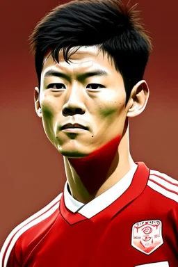 Hwang Hee-chan Footballer cartoon 2d