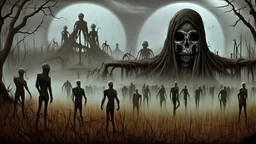 creepy apocalypse odd world weird people