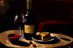 Fado and red wine by Zabist