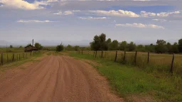 dirt road by Andrea del sato