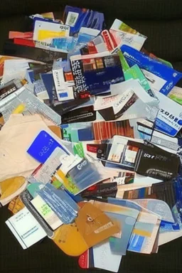 Lot of Credit Card , Offers, purchase , shopping bags