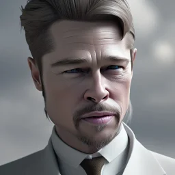 Full body, 3d render, Brad pitt 1800's men style, 1800's hair style, 1800's men clothes style, hyper realistic, octane render, unreal engine 5, 8k, palace background, uhd