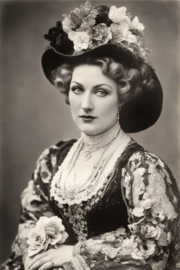 A gunfighter, gambler, performer, and alleged prostitute, Kitty Leroy, was best known as one of the most proficient poker players in the Old West. Lillian Russell -one of the most famous actresses and singers of the late 19th-early 20th centuries. Known for her beauty & style and voice & stage presence, she was referred to as "The American Beauty" This is Pauline Markham. - (1847-1919)