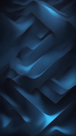 dark blurry background with 3d effect and blue hues
