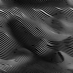 Asimetric wavy line with different width , hyperrealistic, infinite texture, pattern realistic, fashion, flat, 2d, full page,