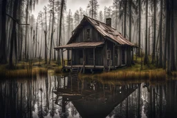 cabin in the swamp