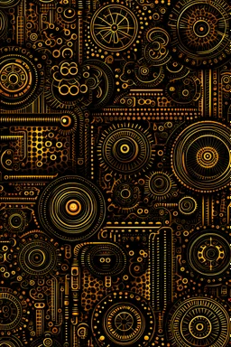 background, Steampunk, graffiti, 2D, symbolic, symbols, full page , dual tone, battle damage , rust, old , iron tube, Iron sheets , Tube , pipeline , wire , dark, iron, gold,