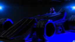 an all new batmobile based on all of the batmobiles including the 1989 batmobile, the batman and robin batmobile and a little from a new ford mustang, black