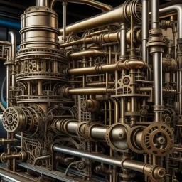 intricate pipe machine