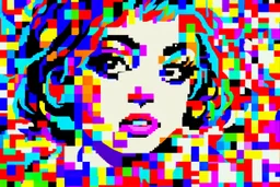 pop art pixels 1000 images i think to myself,,,,, what a wonderful world
