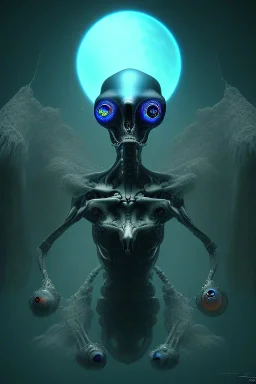 paranormal aliens, clean art NFT,