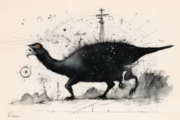 [art by Ralph Steadman] As a mathematician, my life revolves around precision, clarity, and, of course, LaTeX. For the past three years, I’ve grappled with a seemingly simple problem: using the Montserrat font in my LaTeX Beamer presentations, specifically in bold. You’d think it wouldn’t be that difficult, right? Apparently, I was mistaken.After years of searching through forums, PDF documentation, and every corner of the internet, I decided to consult a large language model. I figured, “How h
