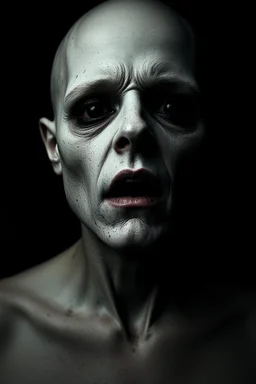 Darkness eating the human, surreal fade human portrait with pale skine lack black eyes, Darkness is one moment of realization. The shadows rising from the depths are terrifying; they are the offspring of our minds, surreal abstract things andt shapes, . darkness looking me, and eating face, body, close up the crepy stunning portrait, shadows, evil darkness, surreal, thiller vibe, background vortex, abyss,crepy vibe, dinner of darknes, ntricate details, cinematic