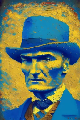 Atatürk Van gogh style