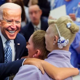 joe Biden laughs at cancer patients crying in hospital