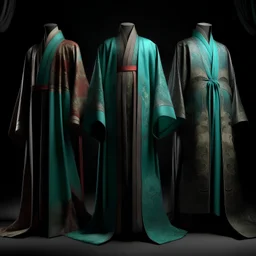 Permbuan robes panjang surreal