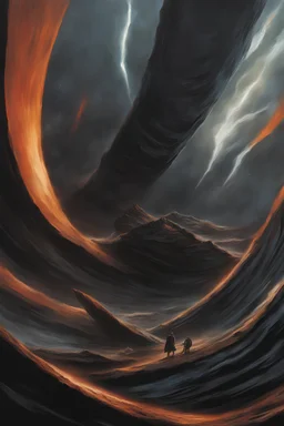 Dune-Panel:3 Vladimir Harkonnen is devoured by a great ringworm, Alexandro Jodorowsy Art,Juan Gimenez Art,Space Art,Sci-Fic Art,Dark Influence,NijiExpress 3D v2,Kinetic Art,Datanoshing,Oil painting,Ink v3,Splash style,Abstract Art,Abstract Tech,CyberTech Elements,Futuristic,Epic style,Illustrated v3,Deco Influence,Air Brush style,drawing