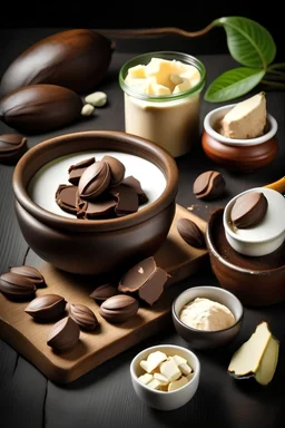 The sweet, chocolatey scent of cocoa butter can have a calming and mood-boosting effect, adding to its overall appeal in skincare routines. These benefits make cocoa body butter a versatile and valuable component in skin care products, from lotions and creams to balms and moisturizers. It’s widely recognized for its ability to promote healthy, well-nourished skin.