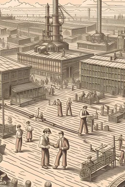 utopian communities where workers lived and worked in cooperative environments, free from the inequalities of the Industrial Revolution.