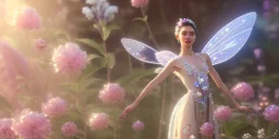 crystal subtle flower in a galactic ambiance beautiful fairy, transparent, delicate colors, in the foreground, full of details, smooth，soft light atmosphere, light effect，vaporwave colorful, concept art, smooth, extremely sharp detail, finely tuned detail, ultra high definition, 8 k, unreal engine 5, ultra sharp focus