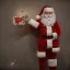 Placeholder: santa, kodak film, banksy wall