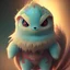 Placeholder: Cute Mysterious Pokémon,Ambiance dramatique, hyperrealisme, 8k, high quality, great details, within portrait, illustration, ghost form