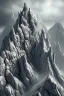 Placeholder: photorealism, a mountain forming out of the ocean, reaching up into the clouds